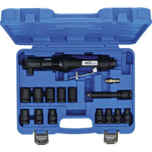 BGS Druckluft-Ratschenschrauber-Satz | 12,5 mm (1/2"") | 102 Nm | 14-tlg.