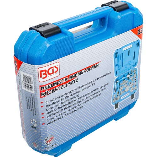 BGS Bremskolben-Rückstell-Satz | pneumatisch | 22-tlg.