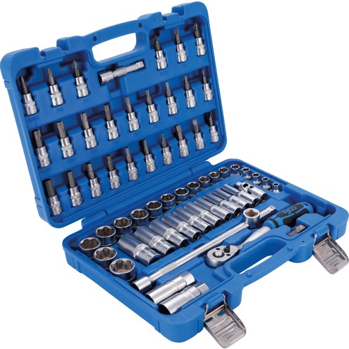 BGS Steckschlüssel-Satz | Antrieb 10 mm (3/8"") | 61-tlg.