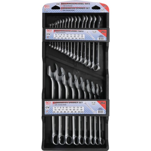 BGS Maul-Ringschlüssel-Satz | SW 6 - 32 mm | 25-tlg.