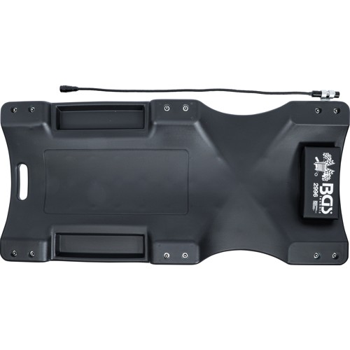 BGS Werkstatt-Rollbrett | mit Arbeitslampe | 1030 x 500 mm
