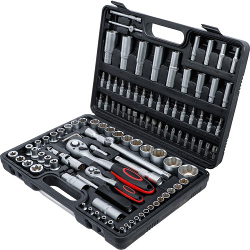 BGS Steckschlüssel-Satz | Antrieb 6,3 mm (1/4"") / 12,5 mm (1/2"") | 108-tlg.