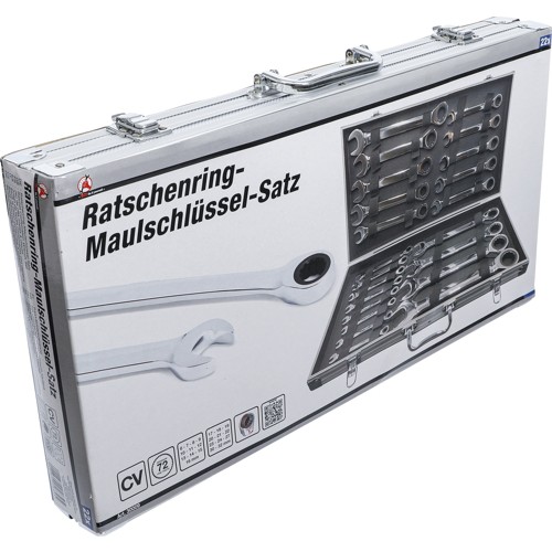 BGS Ratschenring-Maulschlüssel-Satz | SW 6 - 32 mm | 22-tlg.