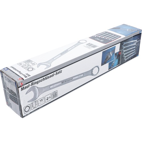 BGS Maul-Ringschlüssel-Satz | XXL | SW 34 - 50 mm | 6-tlg.
