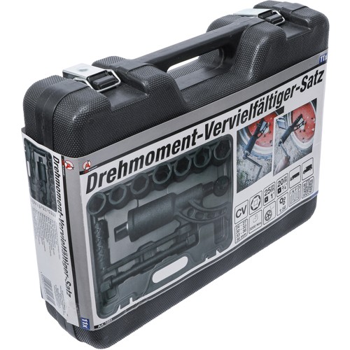 BGS Drehmoment-Vervielfältiger-Satz | Antrieb Innenvierkant 25 mm (1"") | 3200 Nm