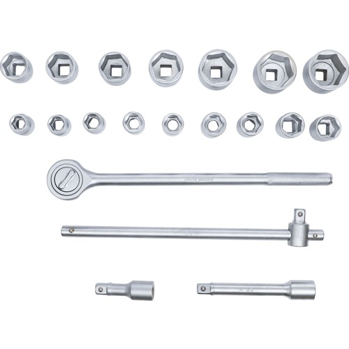 BGS Steckschlüssel-Satz | Antrieb 20 mm (3/4"") | SW 19 - 50 mm | 20-tlg.