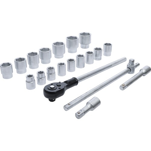 BGS Steckschlüssel-Satz | Antrieb 20 mm (3/4"") | SW 19 - 50 mm | 20-tlg.