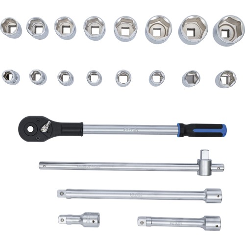 BGS Steckschlüssel-Satz | Antrieb 20 mm (3/4"") | 21-tlg.