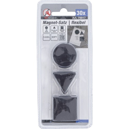 BGS Magnet-Satz | flexibel | 30-tlg.