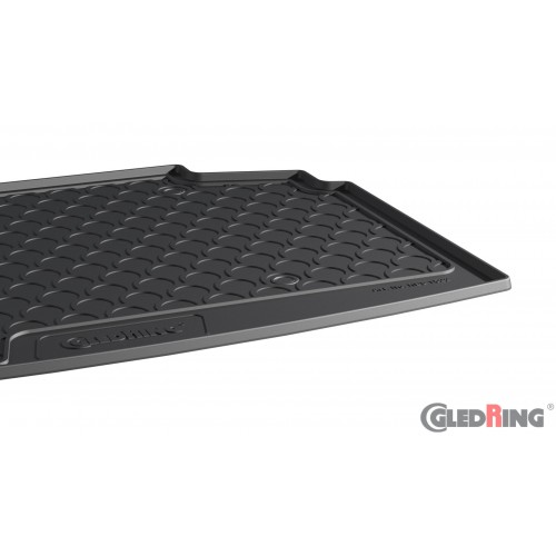 Original Gledring Premium Gummi Kofferraummatte - SKODA Fabia IV (Unterer Boden / Nicht für variablen Boden) 2021->