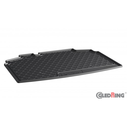Original Gledring Premium Gummi Kofferraummatte - SKODA Fabia IV (Unterer Boden / Nicht für variablen Boden) 2021->