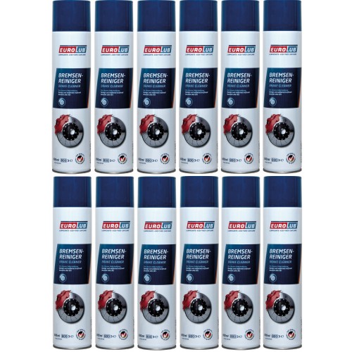 EUROLUB Bremsenreiniger Spray 12x 600ml