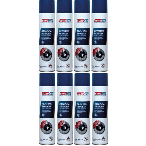 EUROLUB Bremsenreiniger Spray 8x 600ml