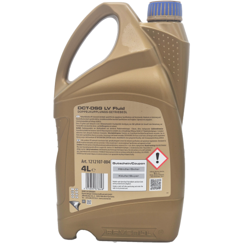 RAVENOL DCT-DSG LV Fluid Automatikgetriebeöl 4 Liter Kanister