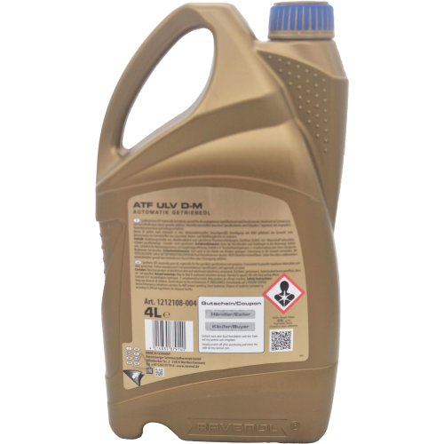 RAVENOL ATF ULV D-M Automatikgetriebeöl 4 Liter Kanister