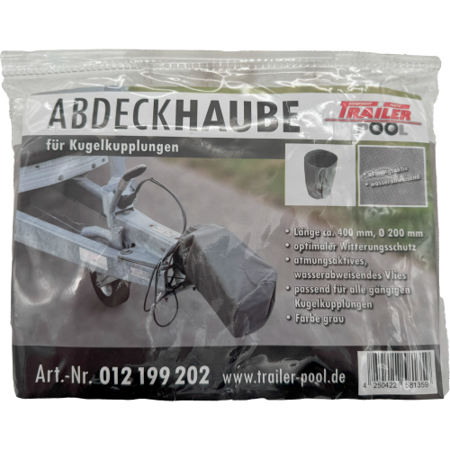 Abdeckhaube für Kugelkupplung, 400 x 200 mm