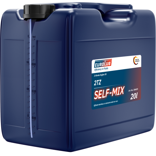 Eurolub 2-Takt 2 TZ SELF MIX mineralisches Motorrad Motoröl 20l Kanister
