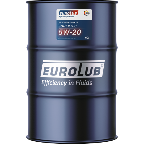 Eurolub Supertec 5W-20 Motoröl 60l Fass