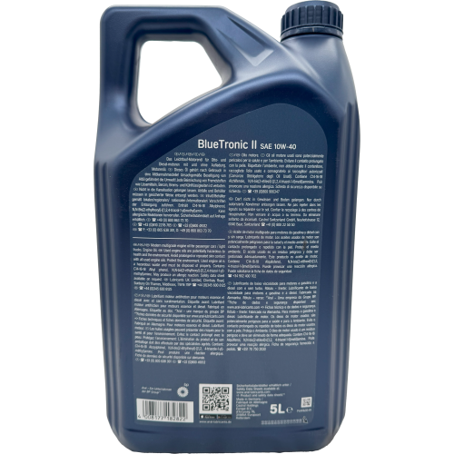 Aral Blue Tronic II 10W-40 Diesel & Benziner Motoröl 5l Kanister
