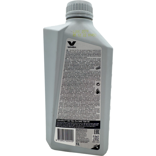 Valvoline HD TDL PRO 75W-90 1 Liter Flasche