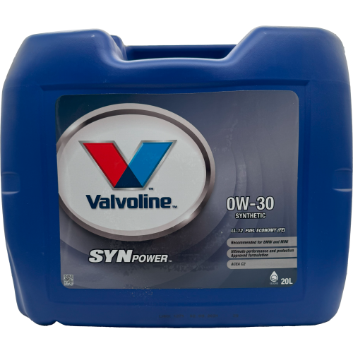 Valvoline SYNPOWER LL-12 FE 0W-30 - 20 Liter Kanister