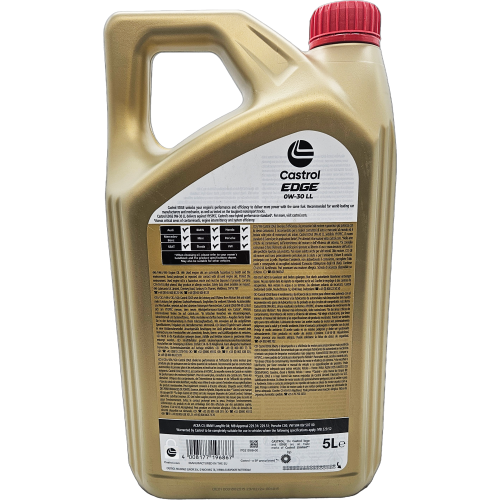 Castrol Edge 0W-30 LL Motoröl 5l Kanister