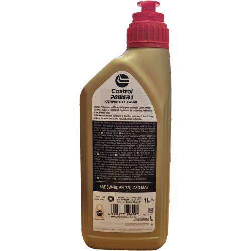 Castrol Power 1 Ultimate (ex. Racing) 4T 5W-40 Motorrad Motoröl 1l