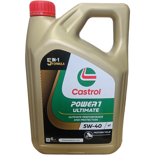 Castrol Power 1 Ultimate (ex. Racing) 4T 5W-40 Motorrad Motoröl 4l Kanne