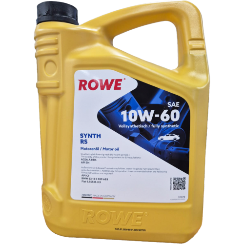 ROWE HIGHTEC SYNTH RS SAE 10W-60 5 Liter