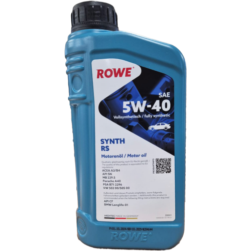 ROWE HIGHTEC SYNTH RS SAE 5W-40 1 Liter