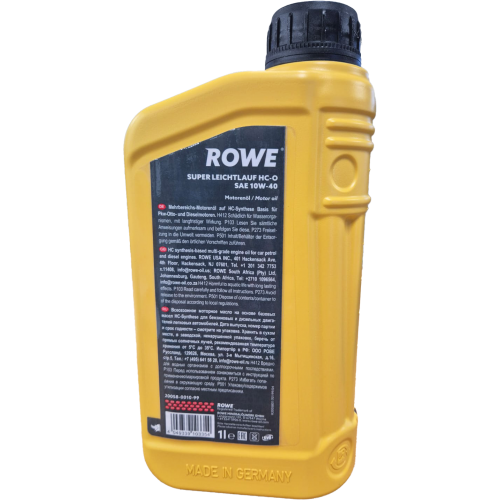 ROWE HIGHTEC SUPER LEICHTLAUF HC-O SAE 10W-40 1 Liter