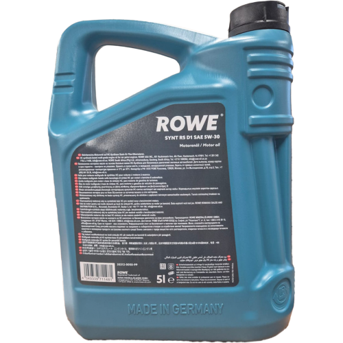 ROWE HIGHTEC SYNT RS D1 SAE 5W-30 5 Liter