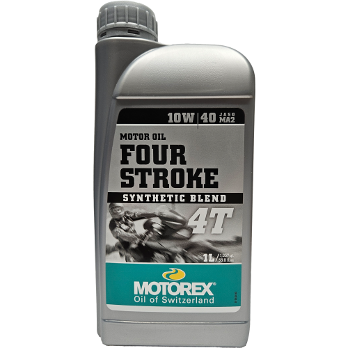MOTOREX 4-Stroke 4T 10W-40 1 Liter Flasche
