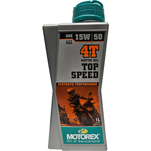 MOTOREX 4T Top Speed 15W-50 1 Liter Flasche