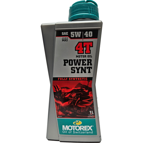 MOTOREX 4T Power Synt SAE 5W-40 1 Liter Flasche