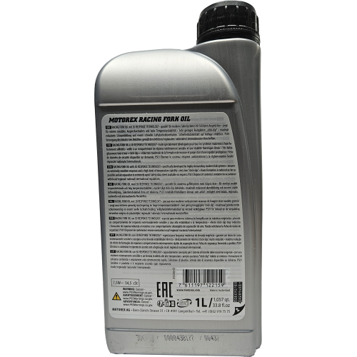 MOTOREX Racing Fork oil SAE 7,5W 1 Liter Flasche