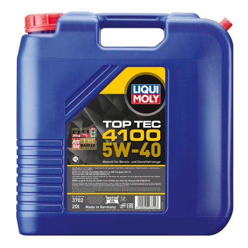 Liqui Moly Top Tec 4100 5W-40 Motoröl 20l Kanister