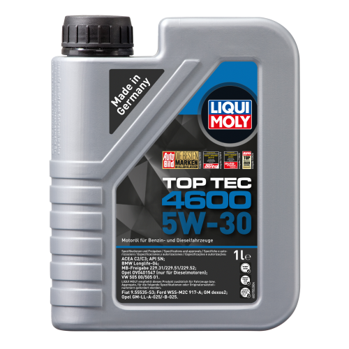 Liqui Moly 3755 5W-30 Top Tec 4600 Motoröl 1l