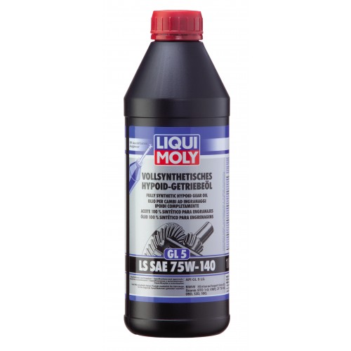 Liqui Moly Vollsynthetisches Hypoid-Getriebeöl (GL5)LS SAE 75W-140 1l