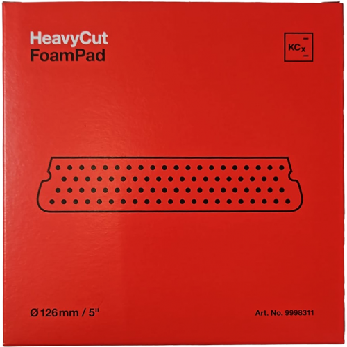 Koch-Chemie Heavy Cut Foam Pad 126x25mm Polierpad Schleifschwamm für eine professionelle Auto Politur