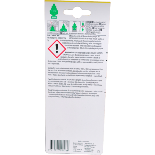 Wunderbaum® Fruit Cocktail - Original Auto Duftbaum Lufterfrischer