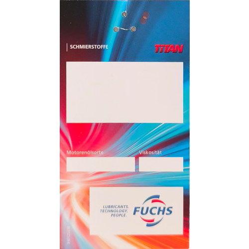 Fuchs Ölzettel Anhänger 1Stk.