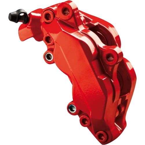 Foliatec Bremssattel Lack Set, Komplettsatz für 4 Bremssättel, performance red, 7-teiliges Set