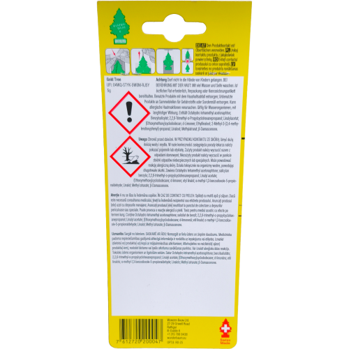 Wunderbaum® GOLD - Original Auto Duftbaum Lufterfrischer