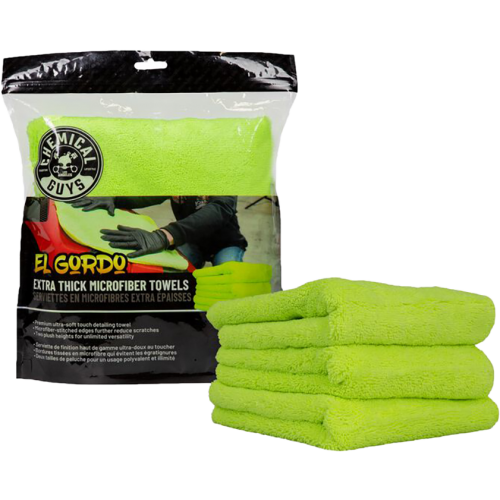 Chemical Guys EL GORDO Extra dickes Microfasertuch 3 Stück