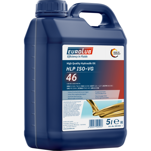 EUROLUB Hydrauliköl HLP ISO-VG 46 5l