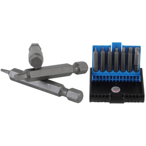 BGS Abdreh-Einsatz-Satz für Glühkerzenelektrode | Antrieb Innenvierkant 6,3 mm (1/4"") | 6-tlg.