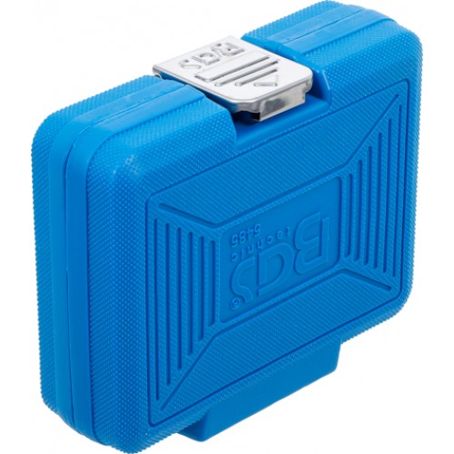 BGS Kraft-Bit-Einsatz-Satz | Antrieb Innenvierkant 12,5 mm (1/2"") | Innensechskant 5 - 19 mm | 9-tlg.