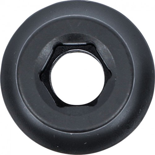 BGS Kraft-Steckschlüssel-Einsatz Sechskant, tief | Antrieb Innenvierkant 25 mm (1"") | SW 19 mm