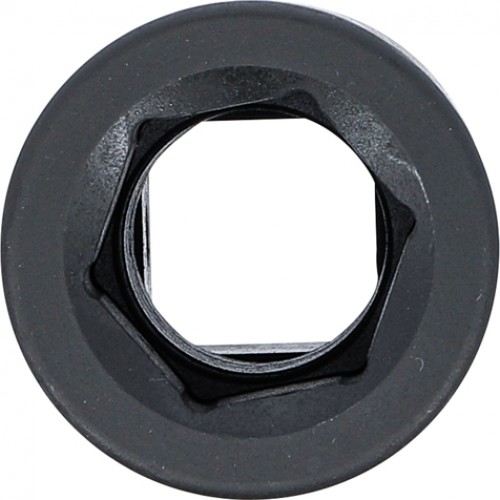 BGS Kraft-Steckschlüssel-Einsatz Sechskant, tief | Antrieb Innenvierkant 25 mm (1"") | SW 30 mm